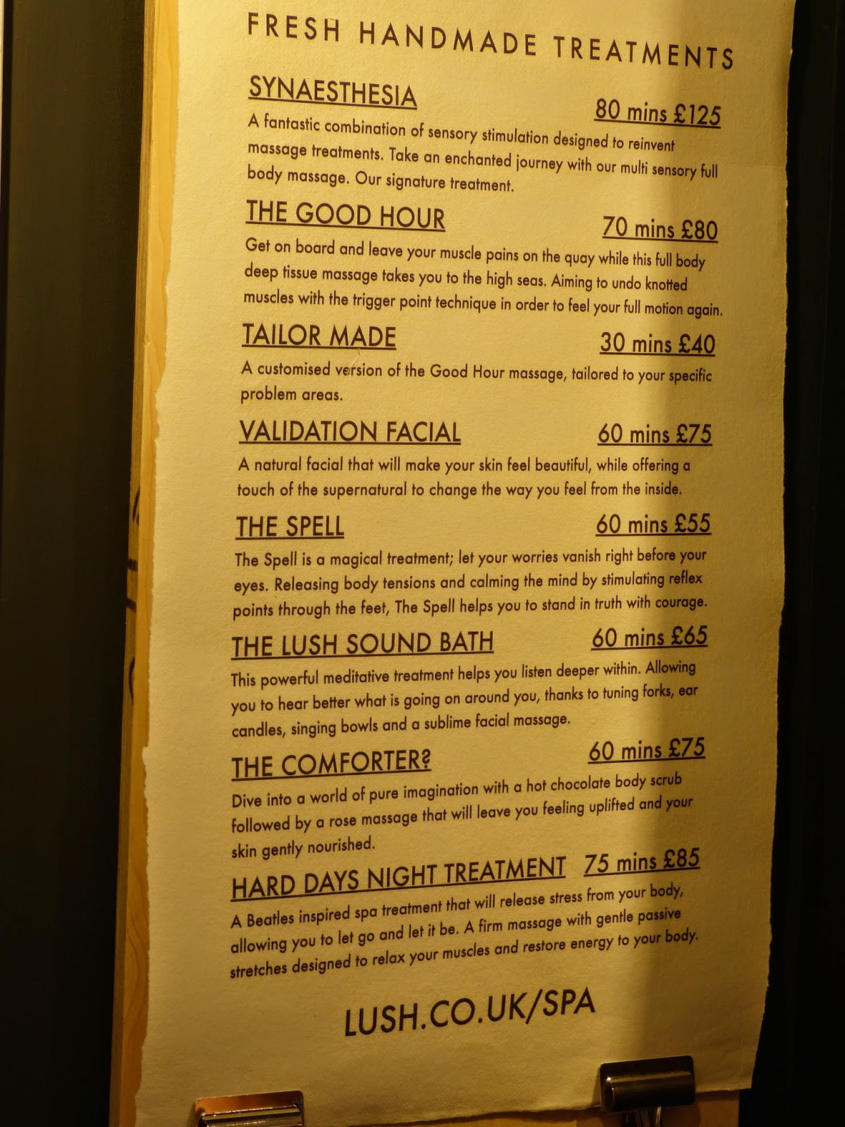 Lush Leeds store and spa opening / Tea and blush