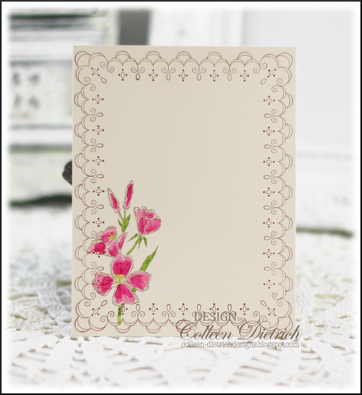 Creative Inspirations Note Card Set Colleen Dietrich Designs