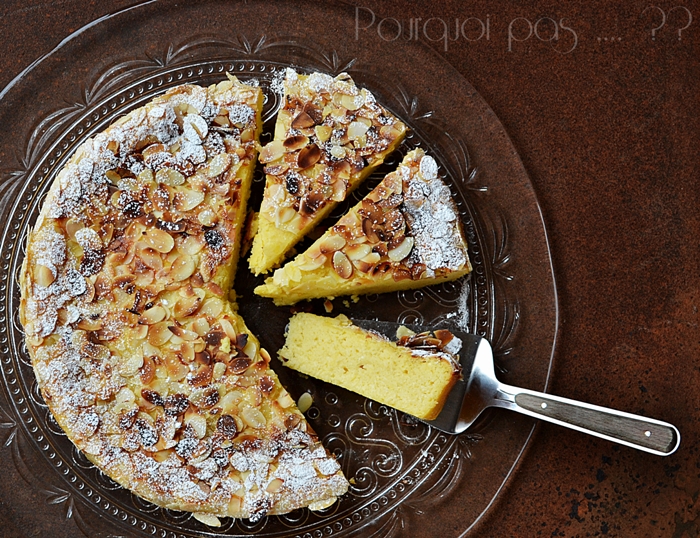 Pourquoi Pas Gateau Ricotta Citron Amandes