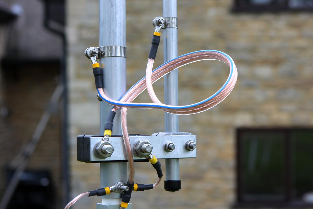 Tony Allen EI4DIB, (Drogheda,Ireland). A Super JPole Antenna for the