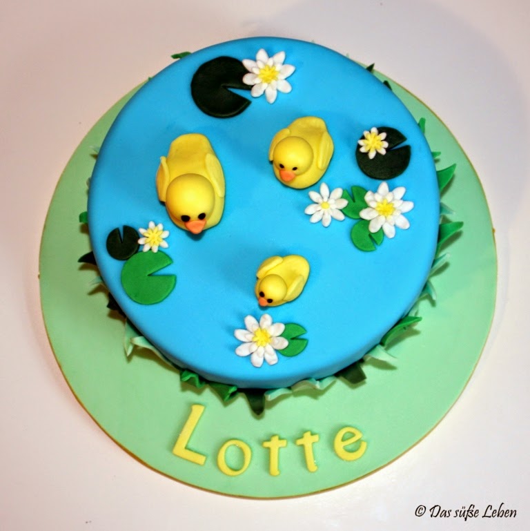 Rezept Ein Ententeich für Lotte (Torte) Das süße Leben
