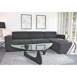 Decenni Custom Furniture 'Tech' Modular Charcoal Grey Sofa Decenni Custom Furniture 'Tech' Modular Charcoal Grey Sofa