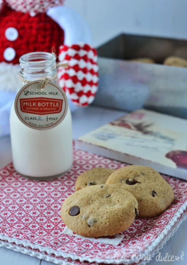 Galletas De Crema De Cacahuete Y Pepitas De Chocolate