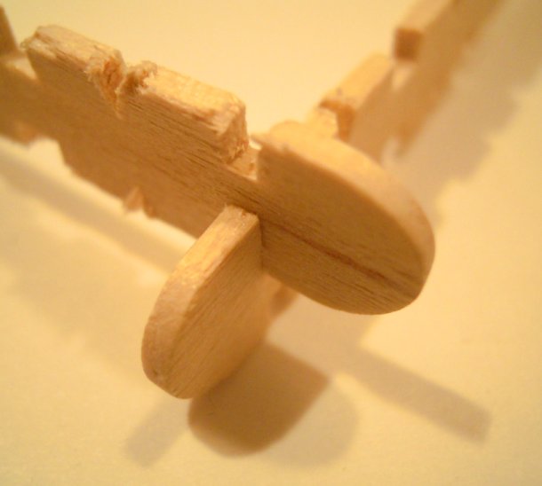 An Elephant a Day Elephant No. 249 Interlocking Popsicle Sticks