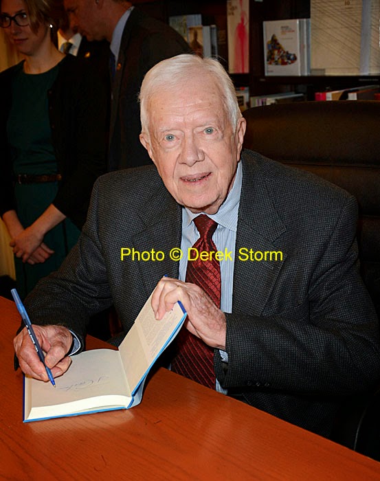 In The News Jimmy Carter Appears At Barnes Noble Rockefeller