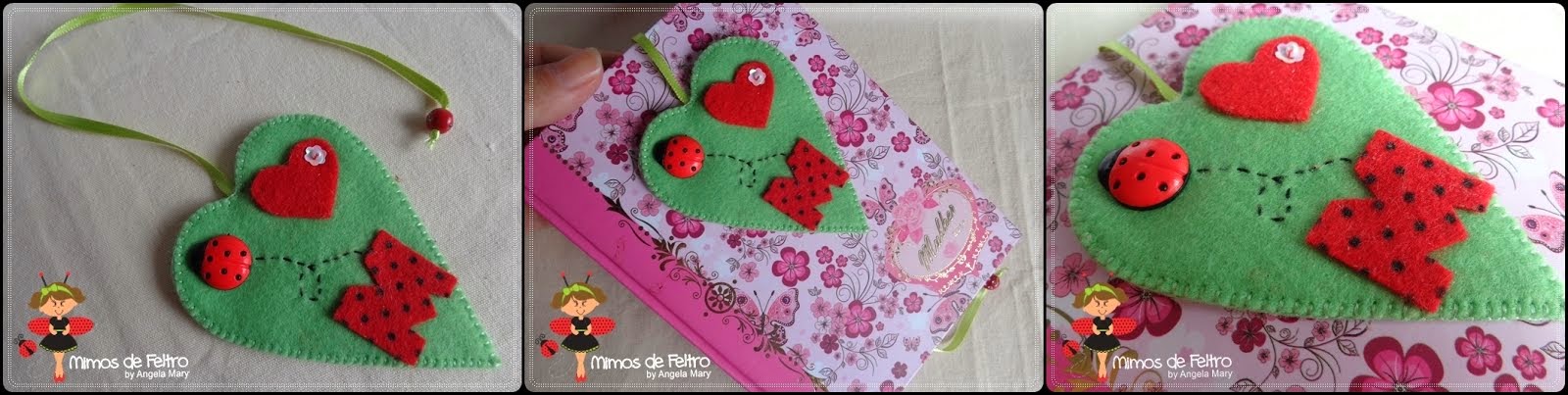 Quer ganhar esse LINDO marca páginas personalizado da Mimos de Feltro?É muito simples.....