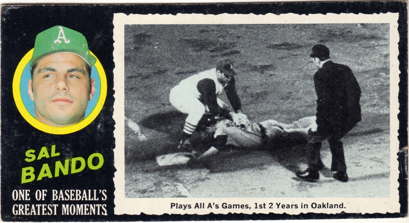 Number 5 Type Collection 1971 Topps Greatest Moments Baseball 5, Sal