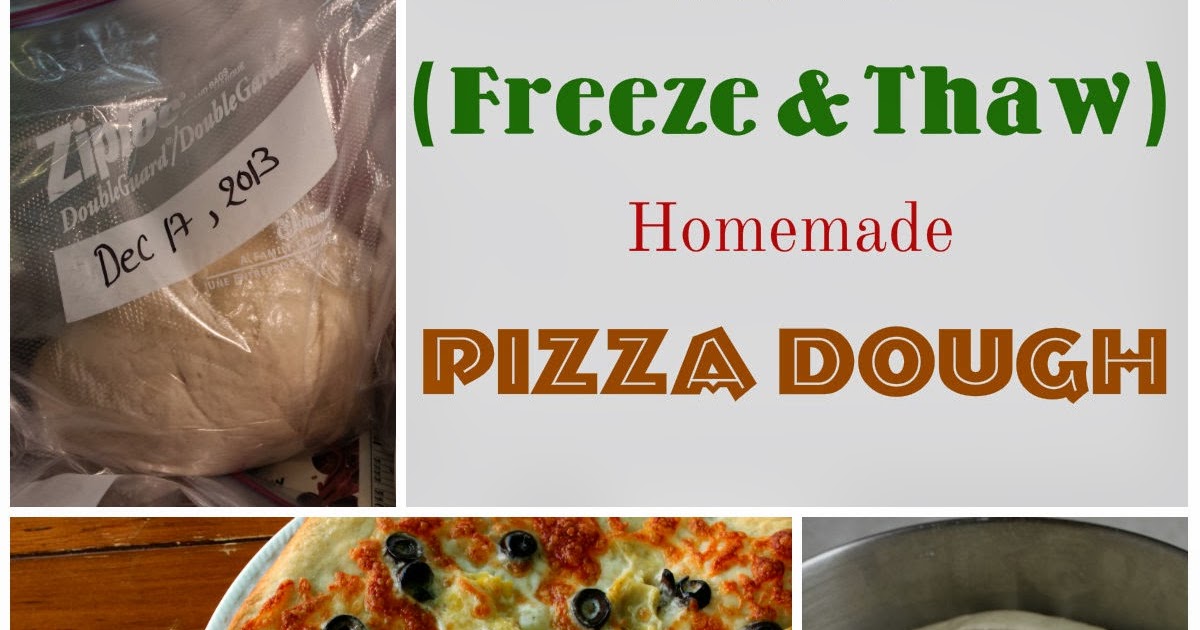 Preety's Kitchen How To ( Freeze & Thaw ) Homemade Pizza Dough