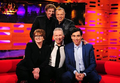 Brenda Blethyn, Jean Paul Gaultier, Stephen Mangan, Barry Manilow, Graham Norton