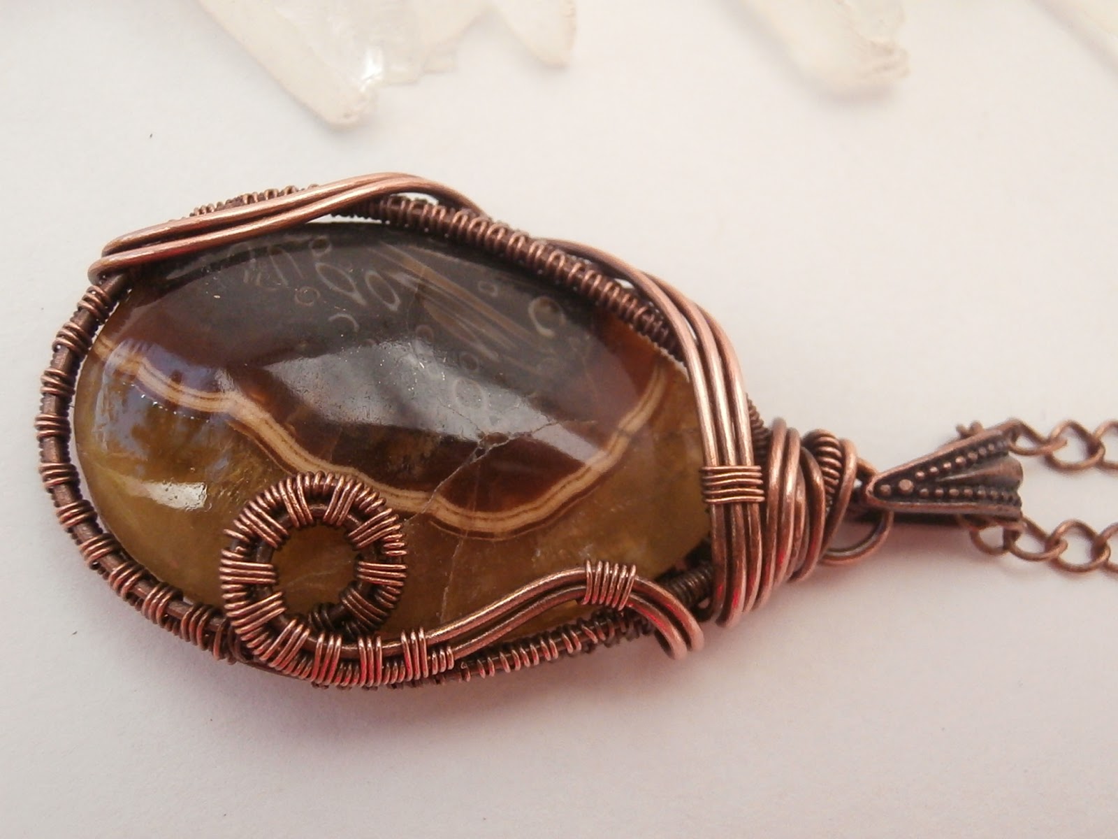 Perfectly Twisted Handmade Wire Wrapped Beaded and Gemstone Jewelry March 2013