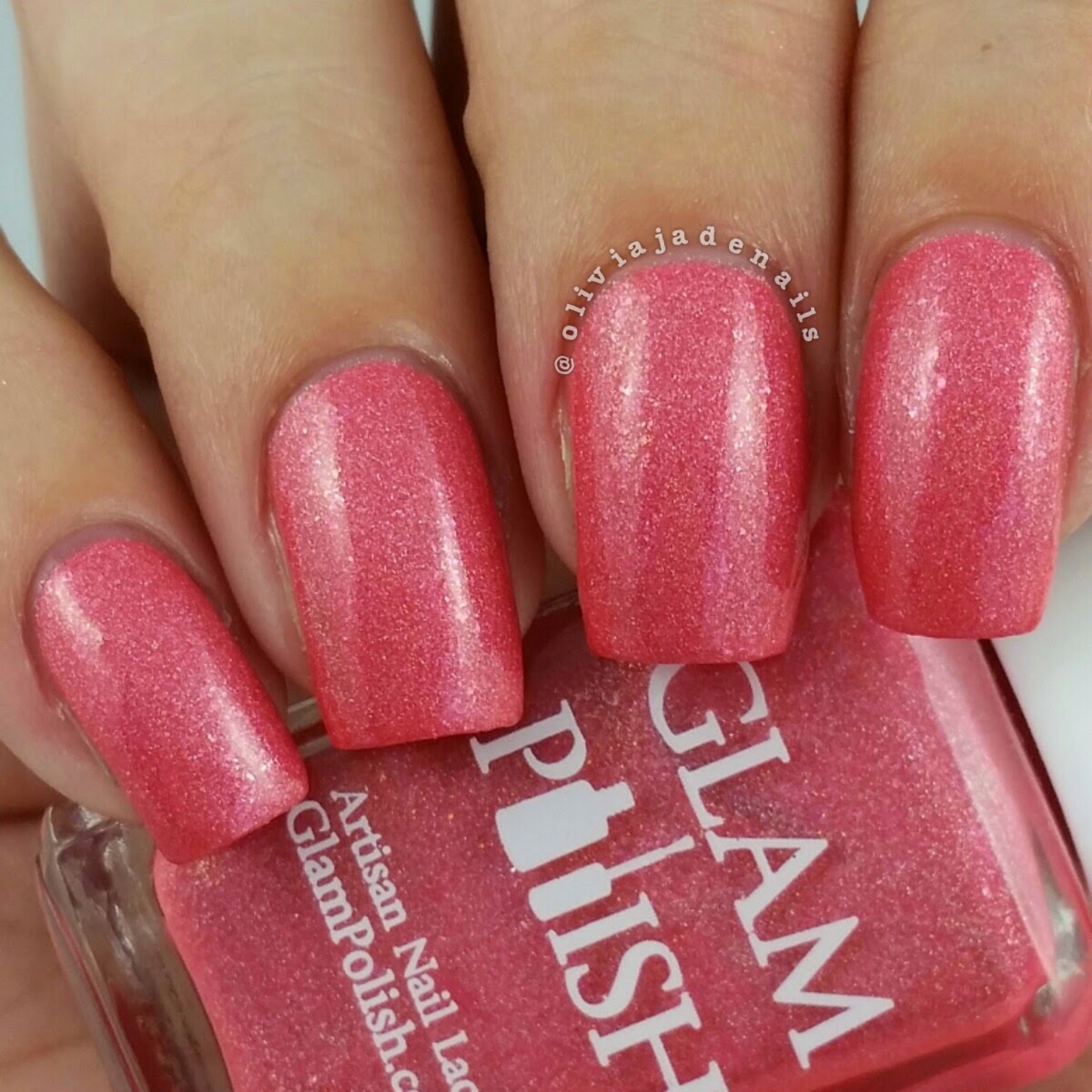 Glam Polish New Girl In Town swatched by Olivia Jade Nails