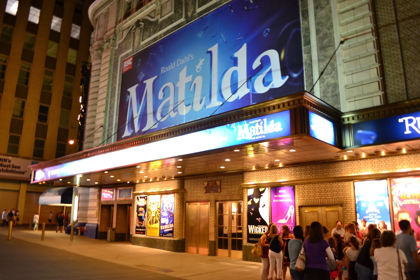 Broadway, NYC, Matilda