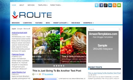 Business Solutions Blogger Template
