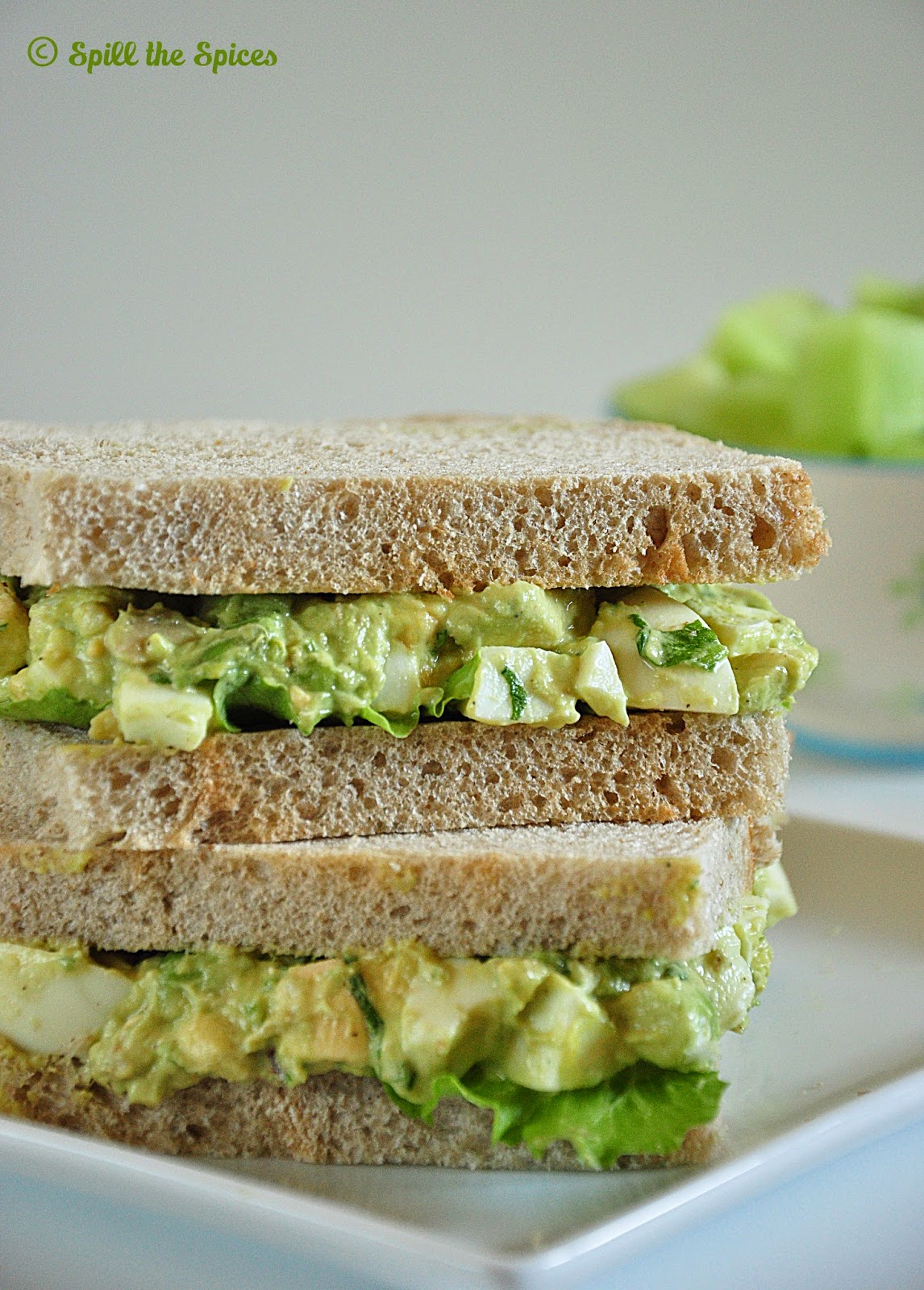 Avocado Egg Salad Sandwich Spill the Spices