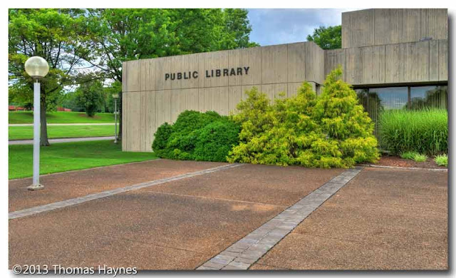HDR image, Oak Ridge Public Library, Oak Ridge, Tenn. HDR image, Oak Ridge Public Library, Oak Ridge, Tenn.
