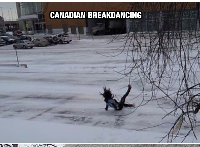 The ice makes it easier. - Life In Canada Is So Much Different, And Colder, Than Life Anywhere Else. The ice makes it easier. - Life In Canada Is So Much Different, And Colder, Than Life Anywhere Else.