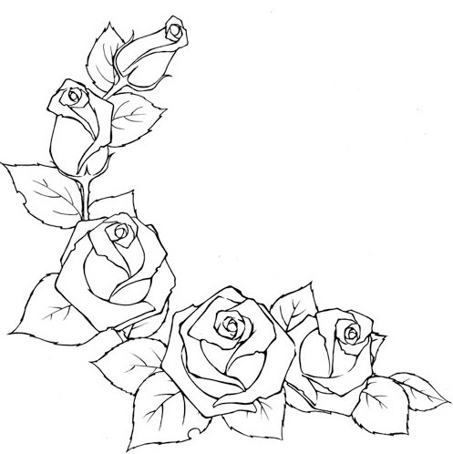 7 das artes como desenhar rosas e botões