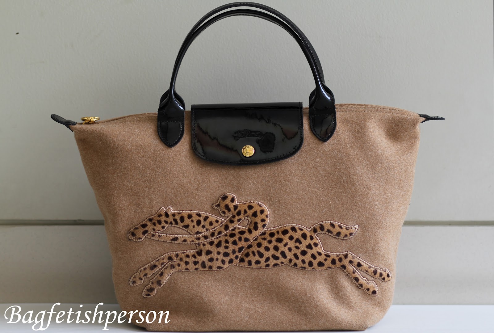 leopard print longchamp