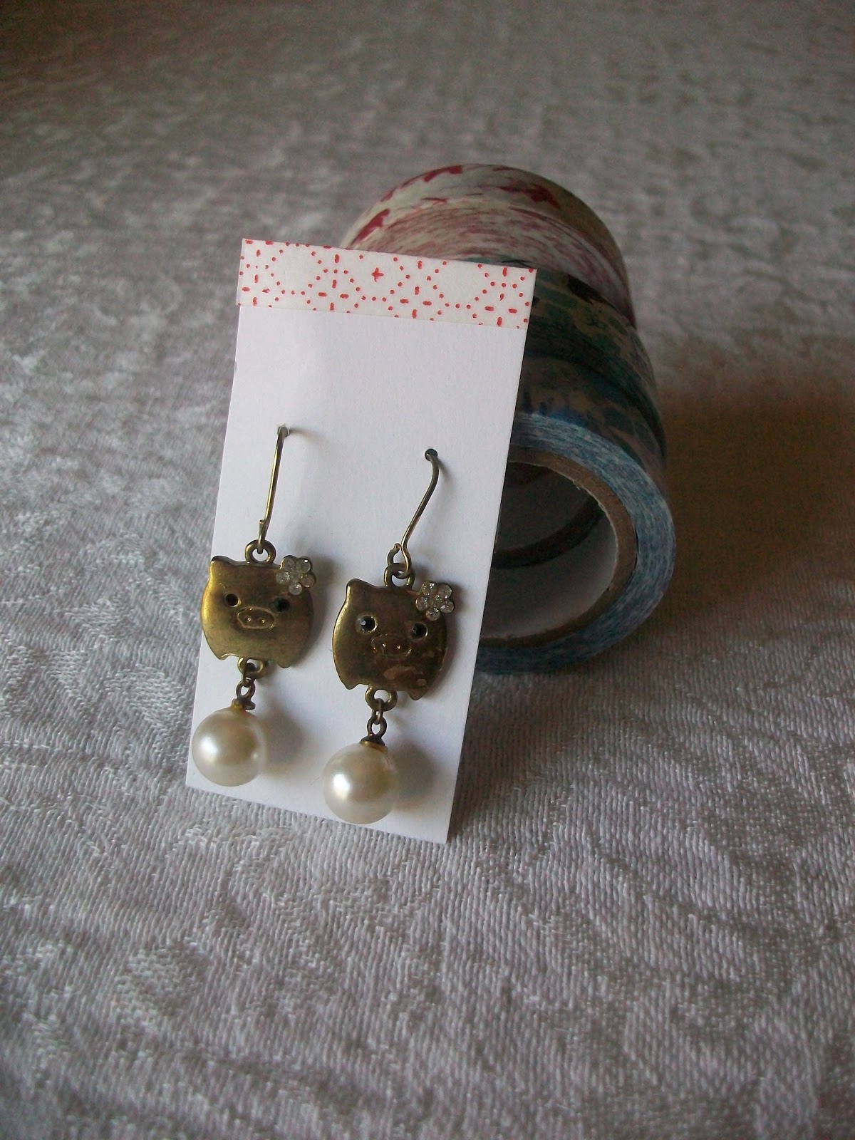 The Moldy Cannoli Cute Packaging for Earrings