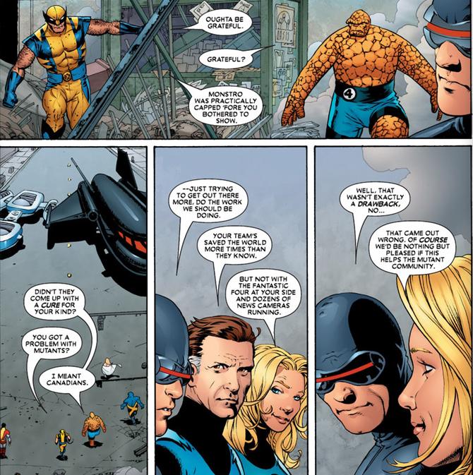 Astonishing X-Men #7 Joss Whedon Fantastic Four 1st Blindfold NM