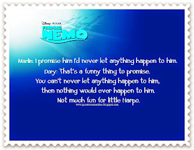 Quote to Remember: FINDING NEMO [2003]