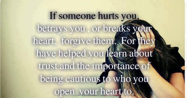 If someone hurt you | Quotes and Sayings