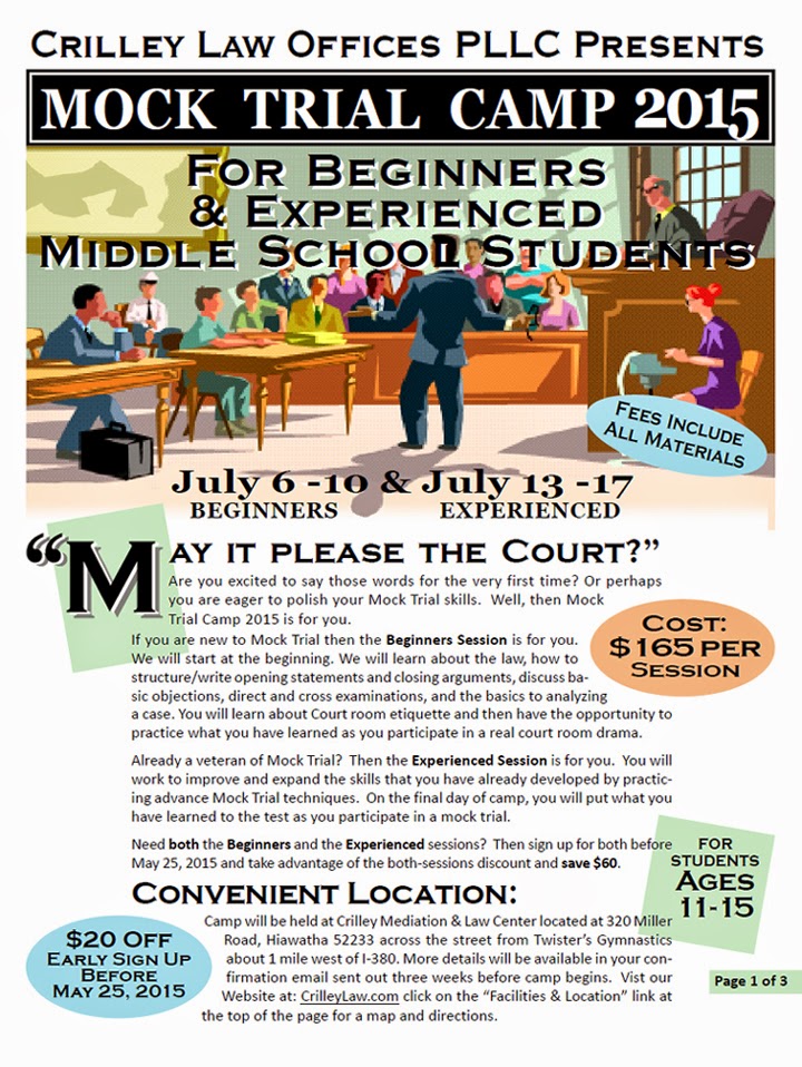 iowa mock trial camp mock trial flyers