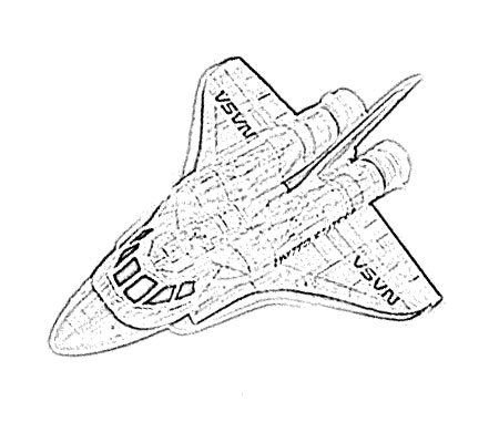 spacecraft transportation sketch image sketch
