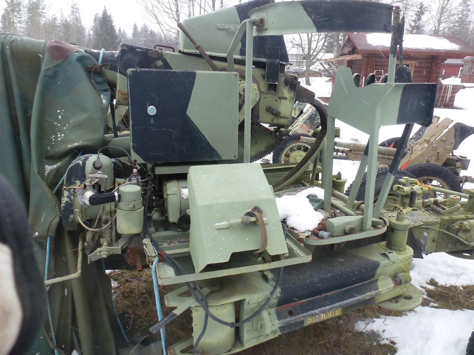 World S Largest Machine Gun The Bofors Fully Automatic Anti Aircraft