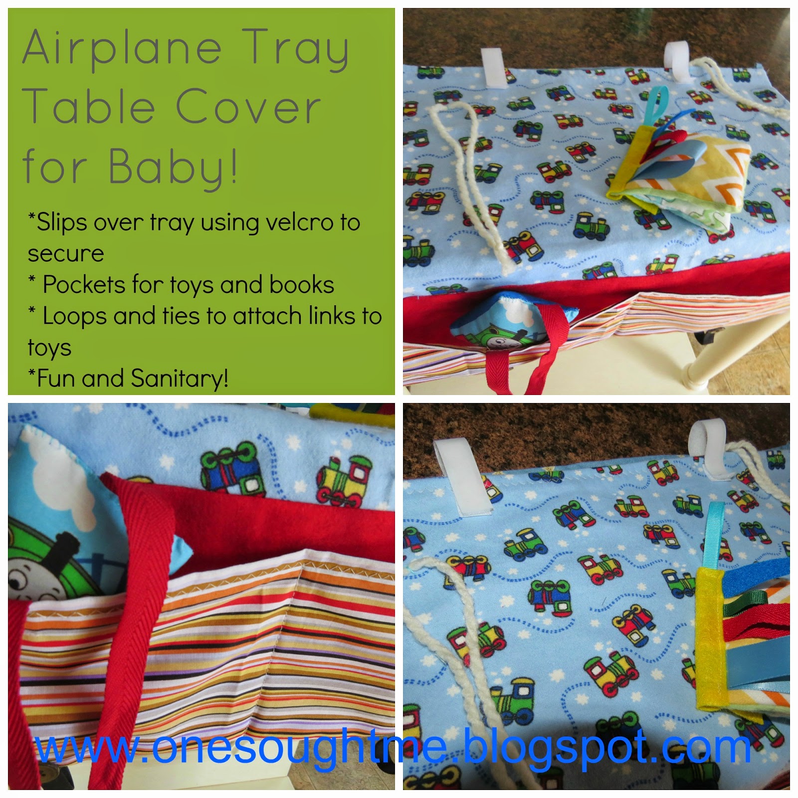 Airplane Tray Table Cover for Travel!