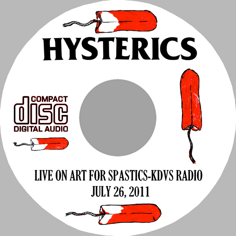 OLDFASTANDLOUD HYSTERICS live on art for spasticsKDVS radio july