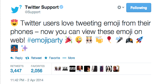 :: PCholic ::: Twitter For The Web Now Supports Emoji, Let's #EmojiParty!
