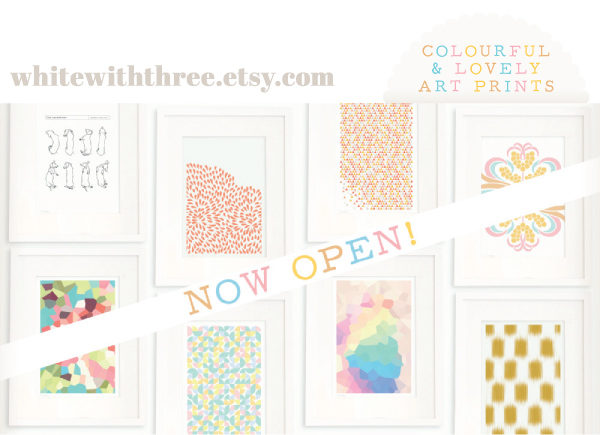 White with three etsy White with three etsy