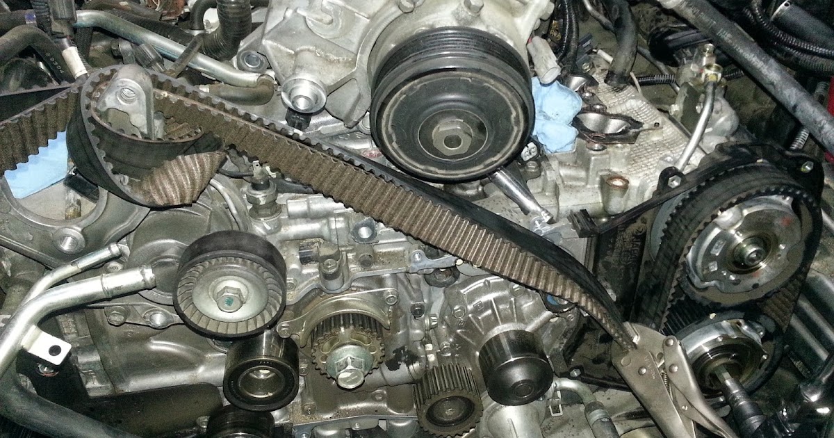 Auto Repair : How to remove subaru camshaft sprocket gears