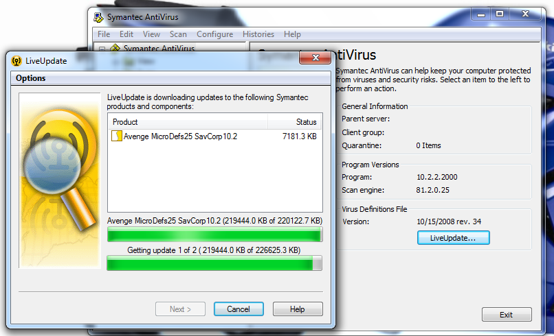 Symantec Antivirus Corporate Edition 64 Bit Windows 7
