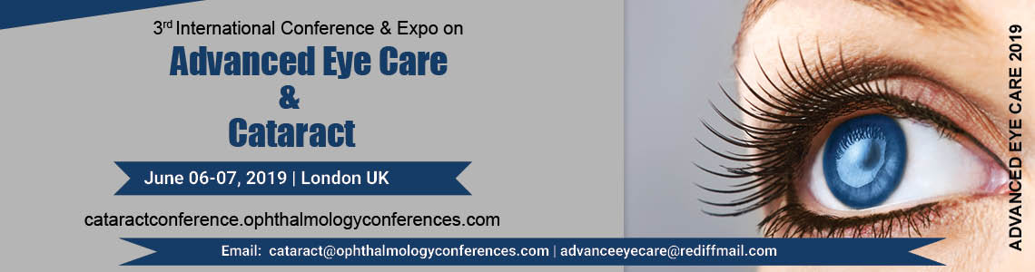  3rd International Conference & Expo on Advanced Eye Care & Cataract 