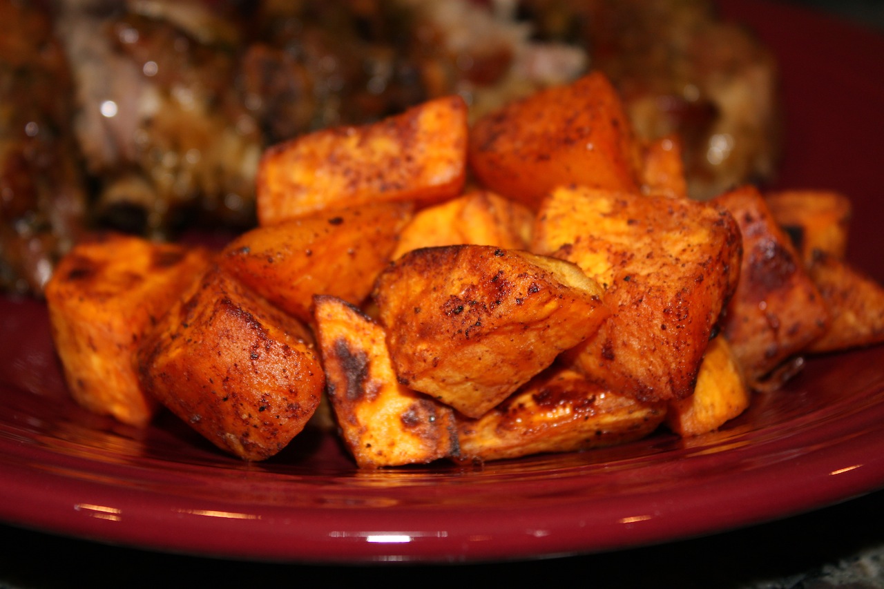 Mrs. Michaels Cooks! Oven Roasted Sweet Potatoes