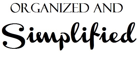 Organized and Simplified!