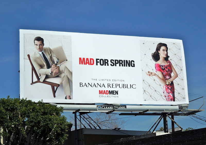 Banana Republic Mad for Spring billboard