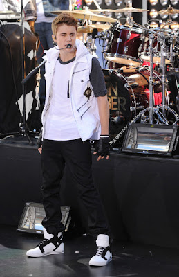 Justin Bieber Performs On Today Show