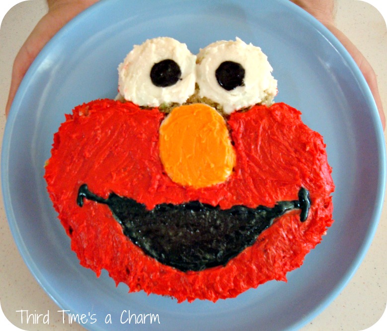 Elmo Face Wallpaper