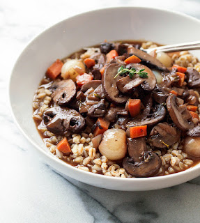 Pour Over Mushrooms And Serve