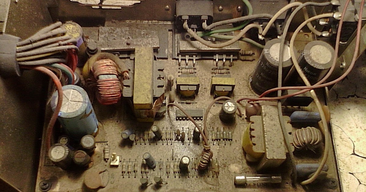 Old Computer PSU Teardown Electronics Enthusiast
