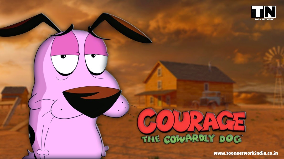 6. Courage the Cowardly Dog Courageous Duck with Blue Hair - wide 9