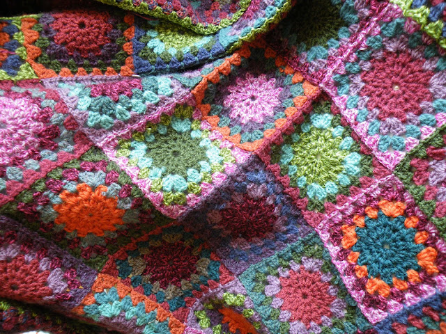 Crocheted blanket Crocheted blanket