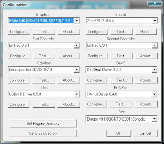 setting configuration emulator configuration emulator ps2 bios