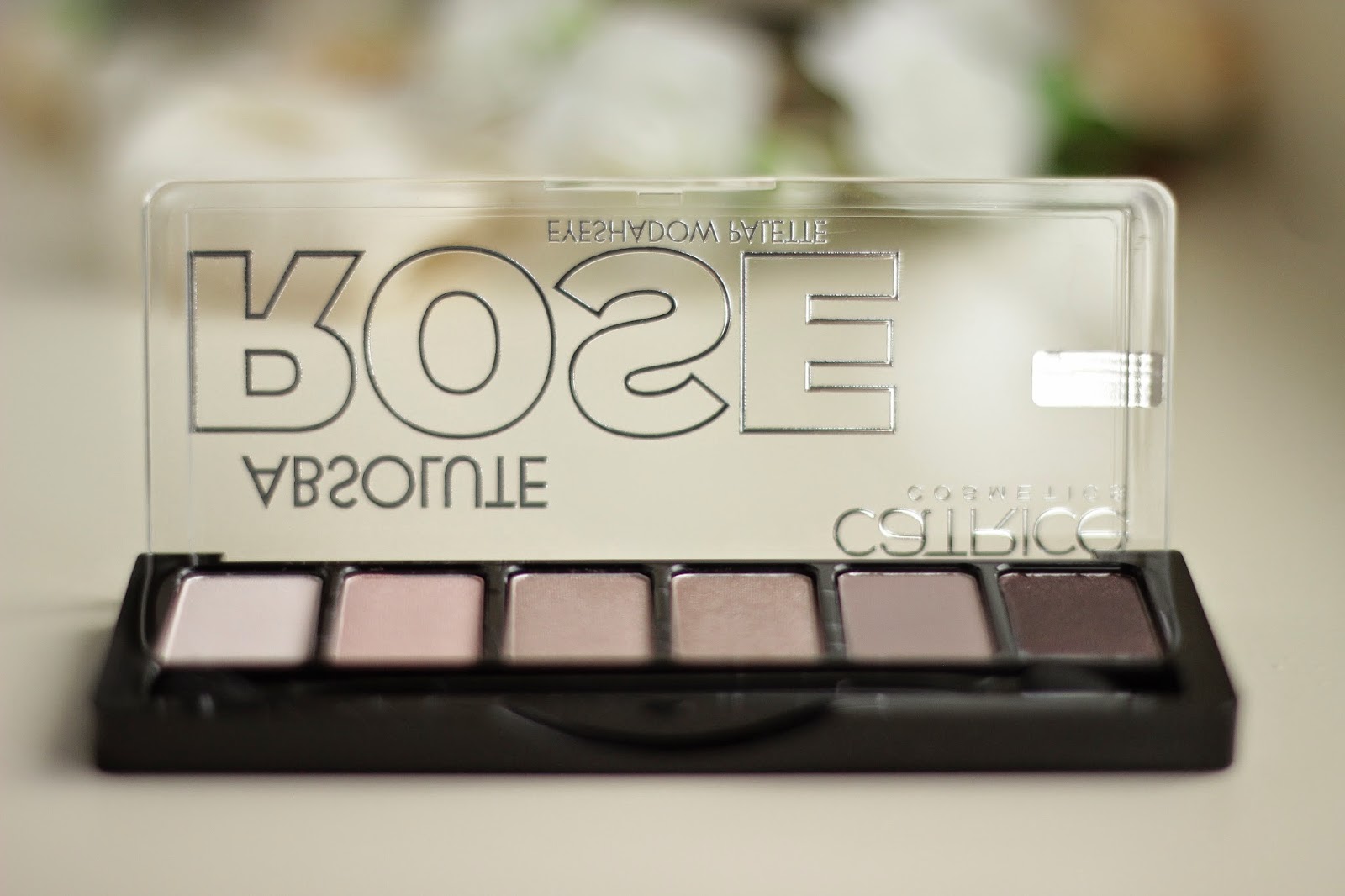 review swatches catrice absolute rose palette