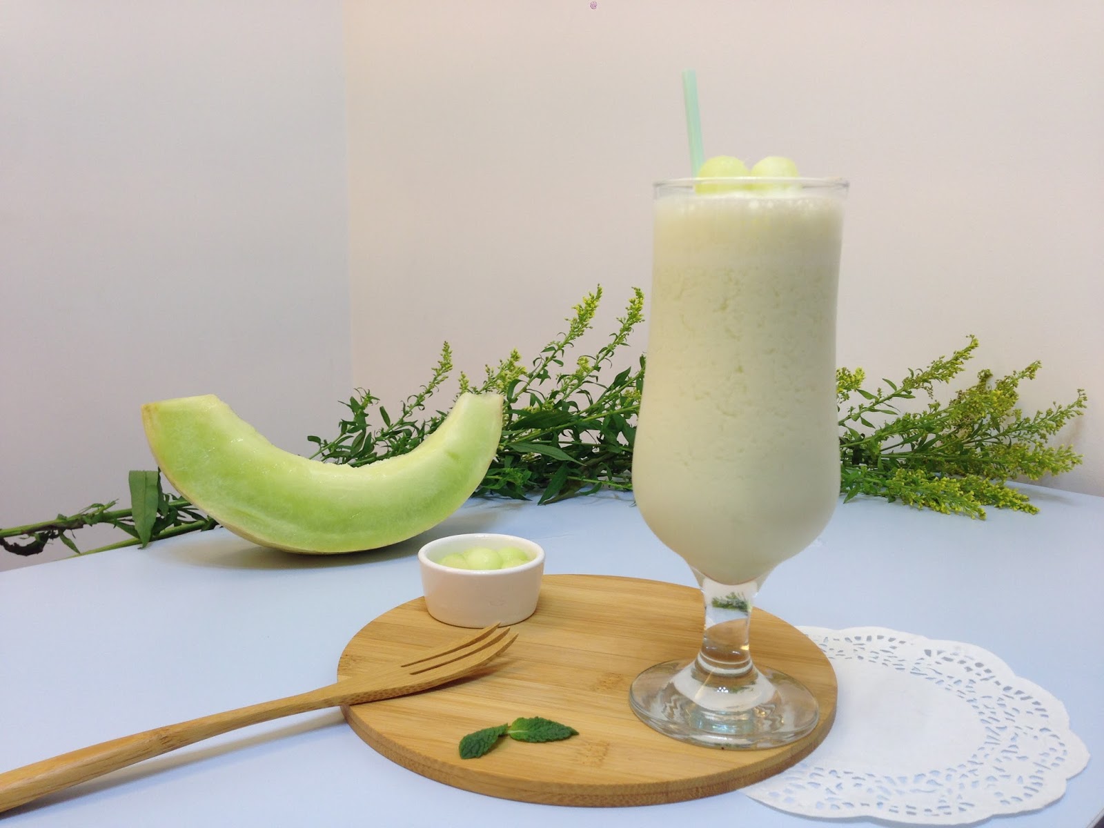  bizarre island Honeydew Melon YogurtShake