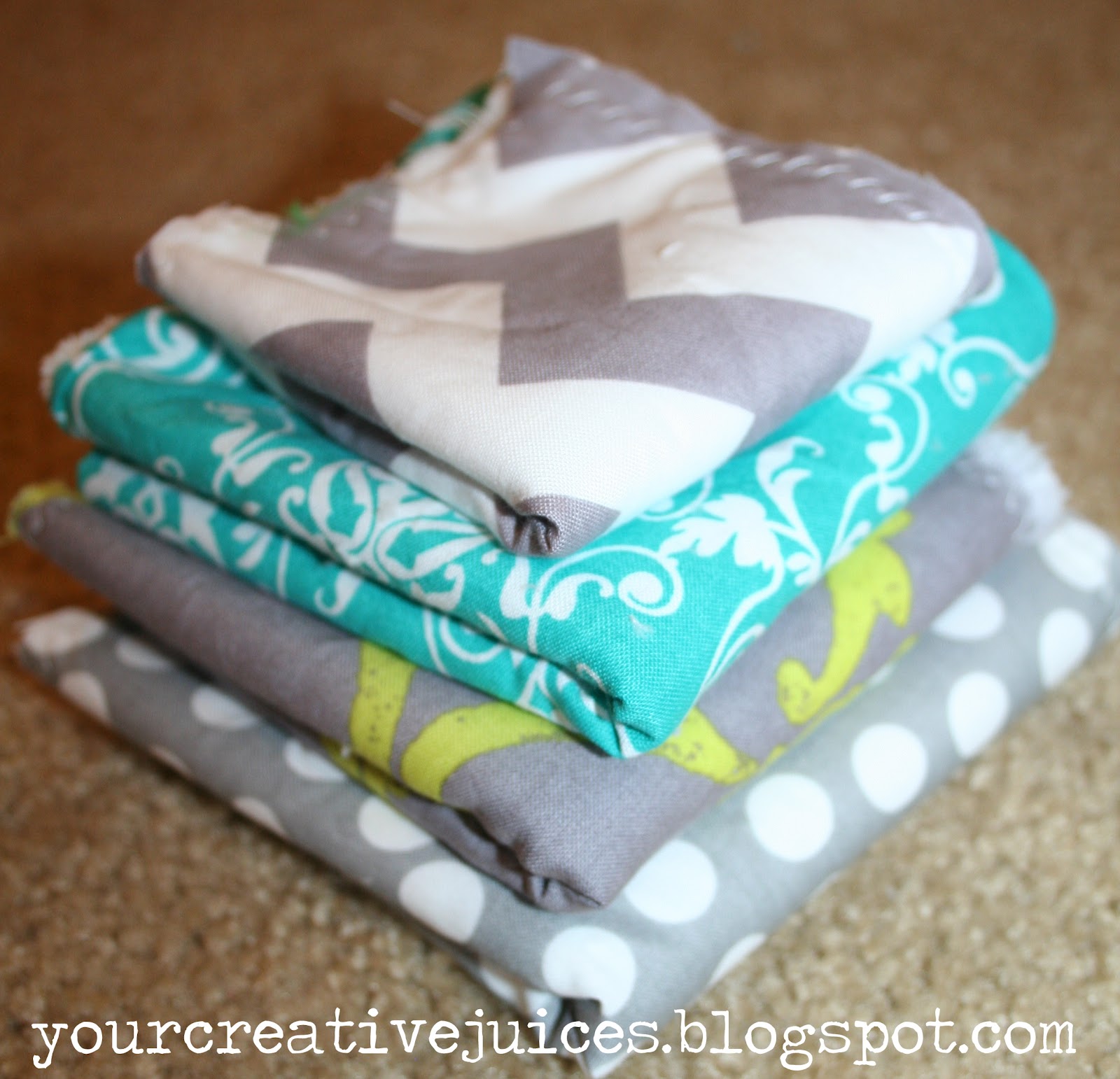 Creative Juices baby bibs and burp cloths