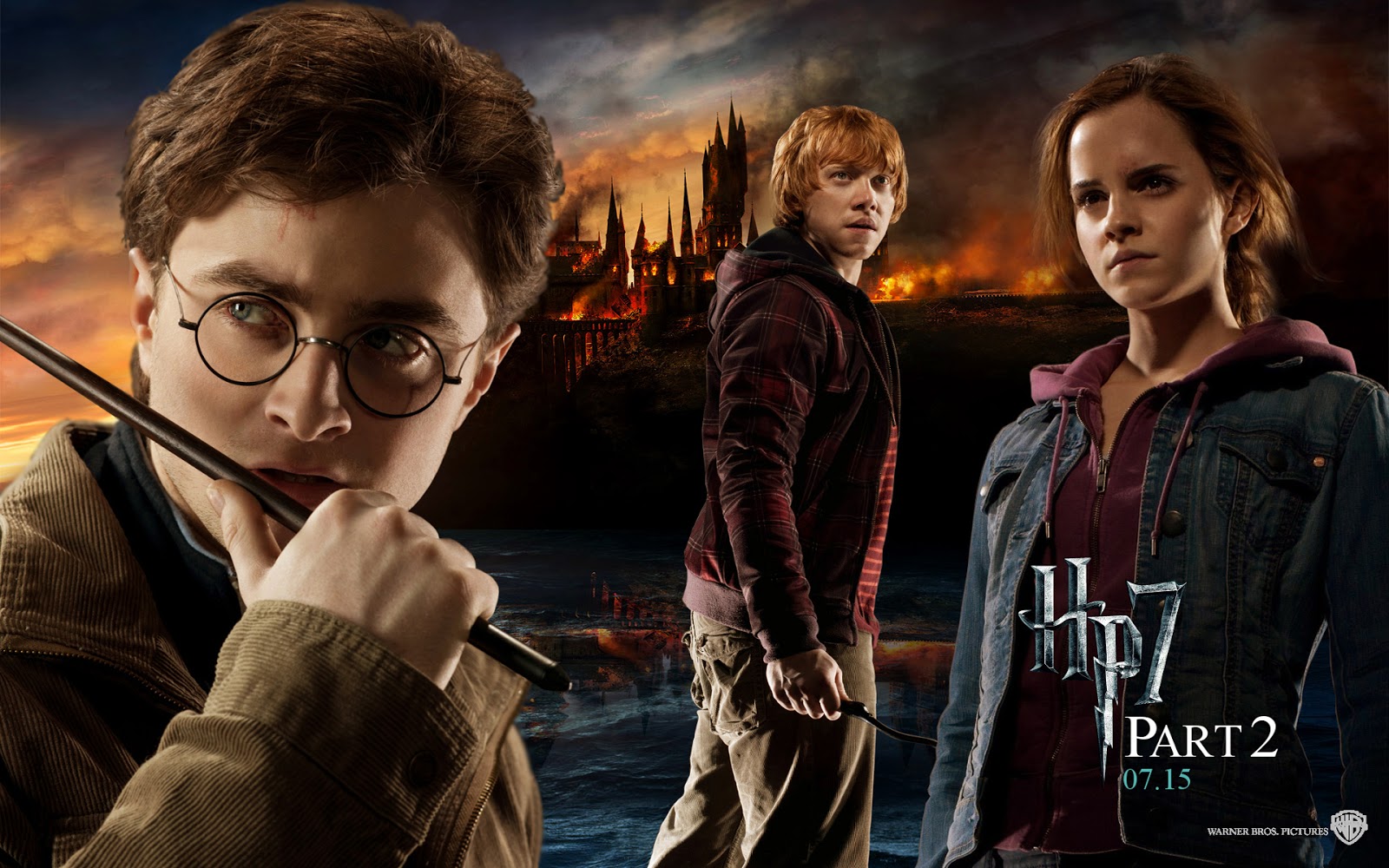Harry Potter Deathly Hallows Widescreen wallpaper